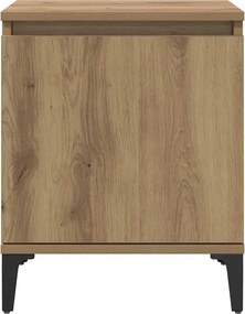 vidaXL Κομοδίνο Artisan Oak 40 x 30 x 50 cm Επεξεργασμένο ξύλο