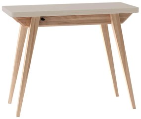 Τραπέζι Επεκτεινόμενο Envelope ENVELOPEEXT4 90x45x76/90x90x74,8cm Beige Mdf, Wood