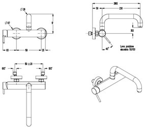 Μπαταρία κουζίνας Eurorama Tonda 711401