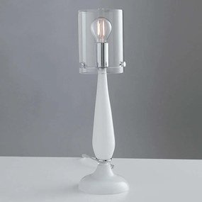 Φωτιστικό Επιτραπέζιο Aurora I-AURORA-L1 BCO 1xE14 Φ11cm 37cm White Luce Ambiente Design