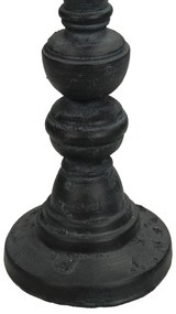 Κηροπήγιο ArteLibre Μαύρο Polyresin 8.5x8.5x20cm