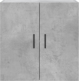 vidaXL Ντουλάπι Τοίχου Γκρι Σκυροδέματος 60x31x60 εκ. Επεξεργ. Ξύλο