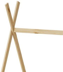Παιδικό κρεβάτι Lalitto τ.Montessori με 2 συρτάρια τ.Montessori  pakoworld ξύλο πεύκου σε φυσική απόχρωση 90x190εκ