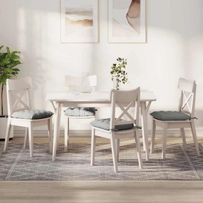 vidaXL Μαξιλάρια καθισμάτων 4 pcs Μικροΐνες Ανοιχτό γκρι