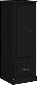 vidaXL Ντουλάπι Μαύρο 36x35,5x103,5 εκ. από Επεξεργασμένο Ξύλο
