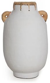 Διακοσμητικό Βάζο (Φ21x35) Soulworks Usiris White 0750015