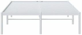 vidaXL Πλαίσιο Κρεβατιού Λευκό 120 x 200 εκ.