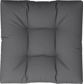 vidaXL Μαξιλάρι Παλέτας Ανθρακί 80 x 80 x 12 εκ. Υφασμάτινο