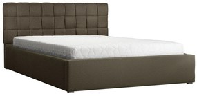 Κρεβάτι Pomona 107, Μονόκλινο, Καφέ, 120x200, Ταπισερί, Τάβλες για Κρεβάτι, 140x223x93cm, 75 kg | Epipla1.gr