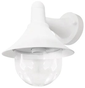 Απλίκα Φωτιστικό Τοίχου 1xE27 Πλαστικό IP44 LP-220 Heronia Lighting-42-0026-Λευκό 42-0026