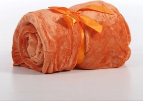 Σεντόνι Fleece Υπέρδιπλο Με Λάστιχο + Μαξιλαροθήκες (Σετ) Silk Fashion Solid Copper Tan