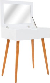 vidaXL Μπουντουάρ με Καθρέφτη 60 x 40 x 75 εκ. από MDF