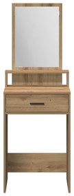 vidaXL Τουαλέτα με Συρτάρια Artisan Oak 50x41x140 εκ