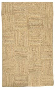 Carpet Worrens Inart beige jute 120x180x1cm 120x1x180 εκ.