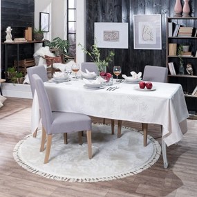 Τραπεζομάντηλο Gordes Ecru Teoran 140X180 Cotton-Polyester