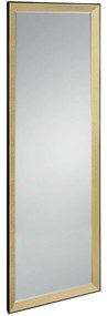 Καθρέπτης Τοίχου Mara 2630280 50x150cm Black-Gold Mirrors &amp; More Πλαστικό