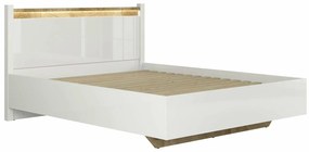 Κρεβάτι Boston BH111, 160x200, Ινοσανίδες μέσης πυκνότητας, Πλαστικοποιημένη μοριοσανίδα, 165.5x208.5x104cm