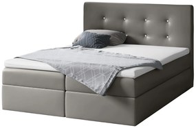 Επενδυμένο κρεβάτι Mozzo-Gkri-180 x 200