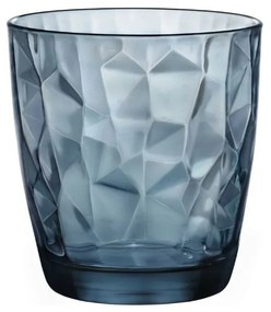 Ποτήρια Κρασιού Diamond Bormioli Rocco Μπλε Σετ 6τμχ 305ml