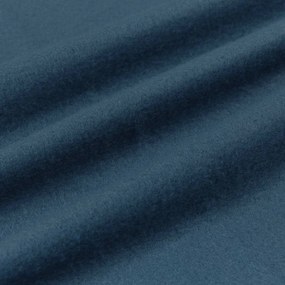 vidaXL Κουβέρτα Σκούρο μπλε 350 x 270 εκ. Μαλλί