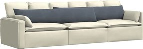 vidaXL Μαξιλάρι Καναπέ 2 pcs Σκούρο Γκρι 200 x 40 εκ.