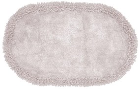 Ταπέτο Μπάνιου Ρέμι Ecru Viopros 45x75cm 100% Cotton