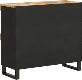 vidaXL Βοηθητικό Ντουλάπι 85 x 33 x 75 εκ. από Μασίφ Ξύλο Μάνγκο