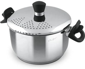 Lamart Κατσαρόλα Με Καπάκι Σουρωτήρι 24cm 6lt Ανοξείδωτη LT1206