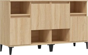 vidaXL Ντουλάπια 2 τεμ. Sonoma Δρυς 60x35x70 εκ. Επεξεργασμένο Ξύλο