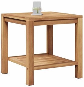 vidaXL Τραπεζάκι σαλονιού Καφέ 45 x 45 x 45 cm Μασίφ ξύλο teak