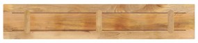vidaXL Επιφάνεια Τραπεζιού Ορθογώνια 140x20x2,5 εκ. Μασίφ Ξύλο Μάνγκο