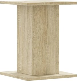 vidaXL Βάσεις Φυτών 2 Τεμ. Sonoma Δρυς 30x30x40 εκ. Επεξεργασμένο Ξύλο