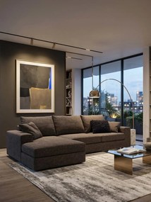 Γωνιακός καναπές Mission-Προσαρμόσιμη-250φ 165β εκ.-Staxti