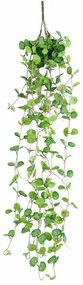 Τεχνητό Κρεμαστό Φυτό Ivy 20237 15x6x75cm Green GloboStar Πολυαιθυλένιο,Ύφασμα