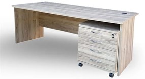 ΧΕΡΙ ΞΥΛΟ ΕΠΑΓΓΕΛΜΑΤΙΚΟ ΓΡΑΦΕΙΟ (1 ΤΕΜ) - 180x80x75cm Y