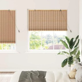 vidaXL Ρόλερ και Σκιάδια Ανοιχτό καφέ 150 x 220 cm Μπαμπού