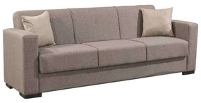 Καναπές - Κρεβάτι Τριθέσιος New Gracia 828-122-120 222x89x84cm Brown