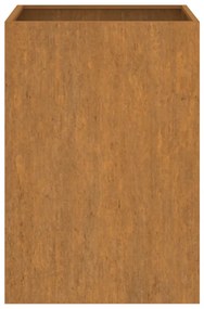 vidaXL Ζαρντινιέρα 52x48x75 εκ. Ατσάλι Σκληρυθέν στον Αέρα