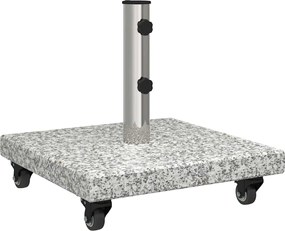 vidaXL Βάση ομπρέλας Γκρι 45 x 45 x 45 cm Γρανίτης