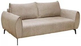 ΤΡΙΘΕΣΙΟΣ ΚΑΝΑΠΕΣ Fylliana Velton ΚΡΕΜ ΧΡΩΜΑ 222x95x92εκ 831-225-028