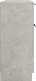vidaXL Ντουλάπι Γκρι Σκυροδέματος 60x30x70 εκ. Επεξεργασμένο Ξύλο