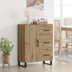 vidaXL Πλαϊνό γραφείο Artisan Oak 69,5 x 34 x 90 εκ.