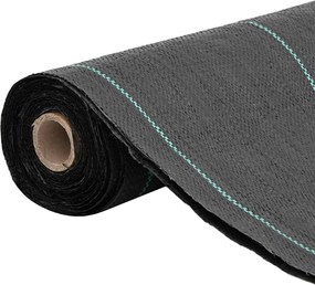 vidaXL Μεμβράνη Εδαφοκάλυψης Μαύρη 0,5x10 μ. από Πολυπροπυλένιο