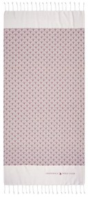 Πετσέτα Θαλάσσης - Παρεό 3666 Ecru-Peach Greenwich Polo Club Θαλάσσης 80x180cm 100% Cotton