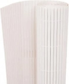 vidaXL Περίφραξη Κήπου Διπλής Όψης Λευκή 110 x 400 εκ.