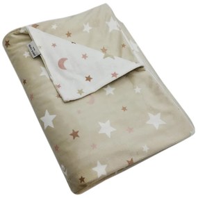 Κουβέρτα Fleece Κούνιας (110x140) Pierre Cardin Moon Beige
