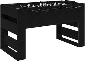 vidaXL Τραπέζι Φουτμπολ Μαύρη Δρυς 146,5 x 74 x 85 εκ.