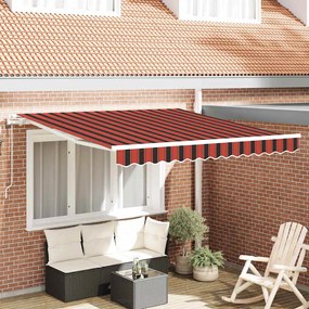 vidaXL Σκηνίτσα Αναδιπλούμενη 300 x 250 εκ πορτοκαλί και καφέ