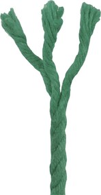 vidaXL Cotton Twine 4 mm 500 m Πράσινο 100% Βαμβάκι