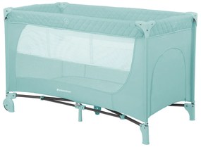 Παρκοκρέβατο 2 Θέσεων (0-36 Μηνών/Έως 15kg) Kikka Boo Medley Mint 2023